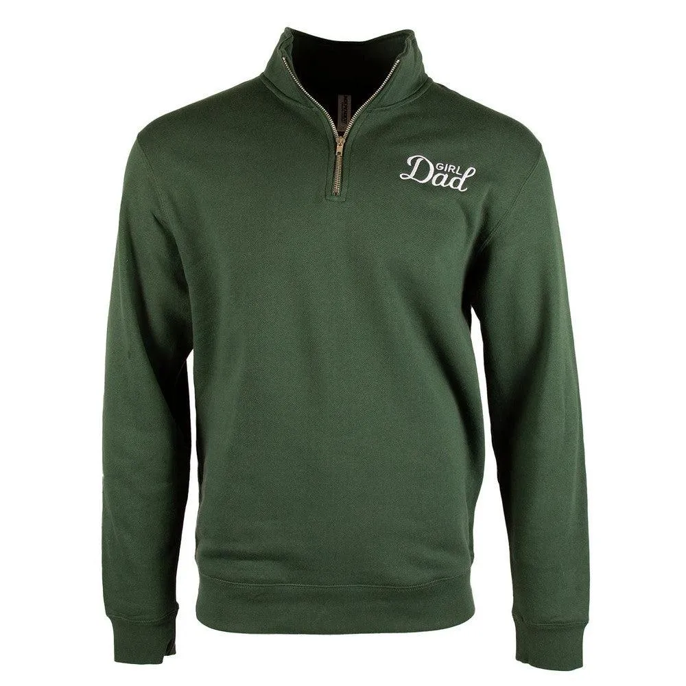 Girl Dad Embroidered Quarter Zip
