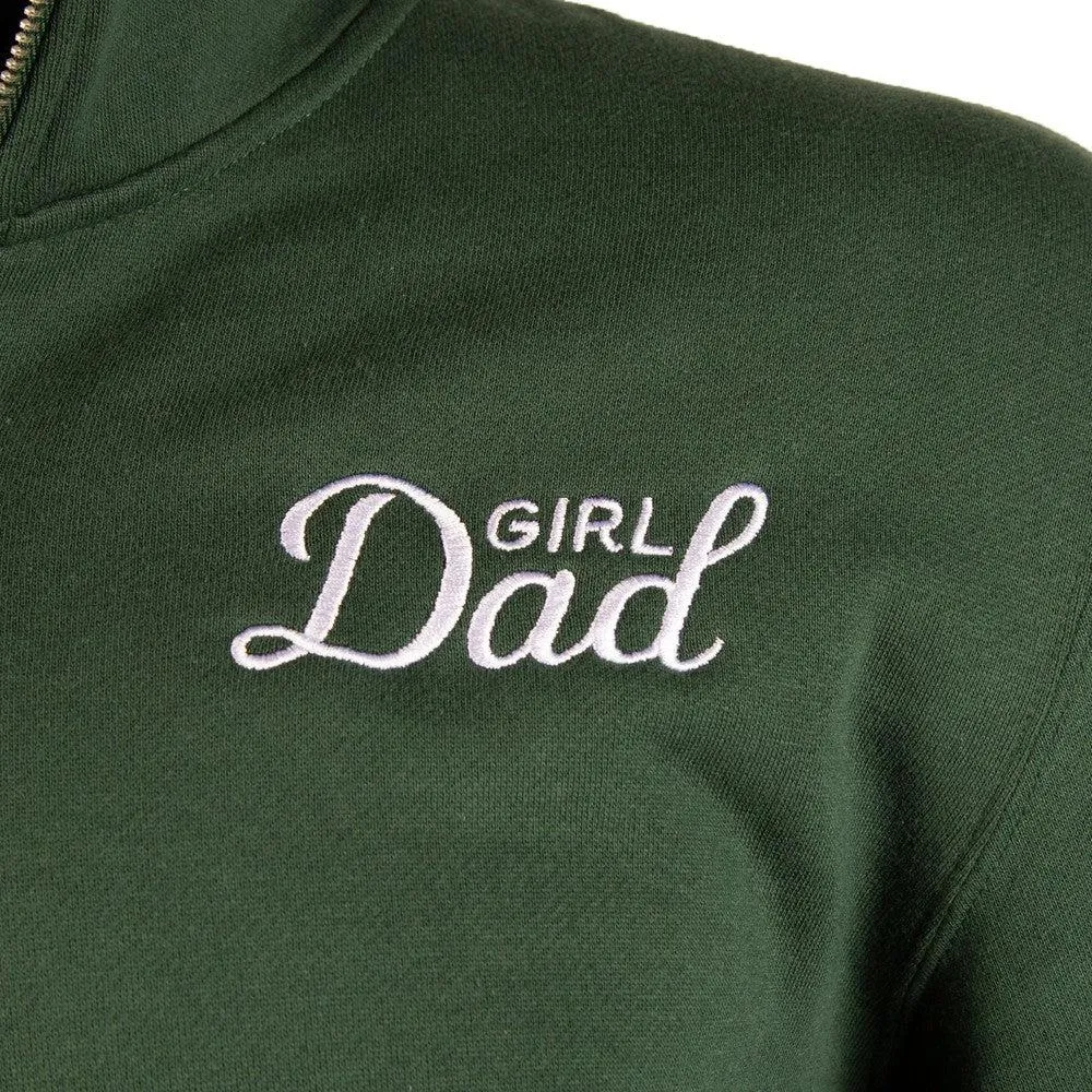 Girl Dad Embroidered Quarter Zip
